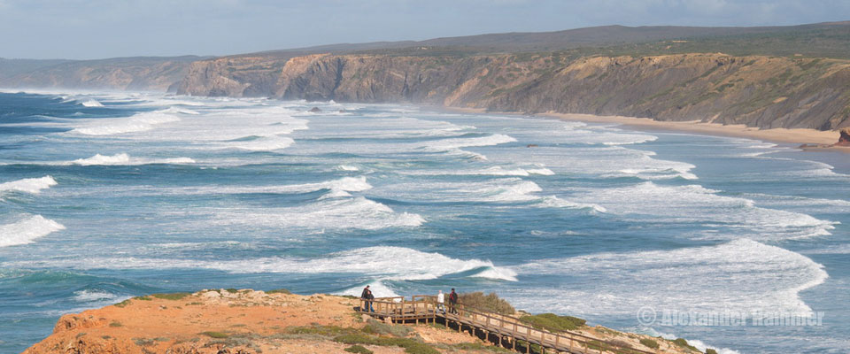 View at the bay of Carrapateira, west coast