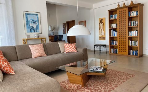 Gemütliches helles Wohnzimmer Villa Danina