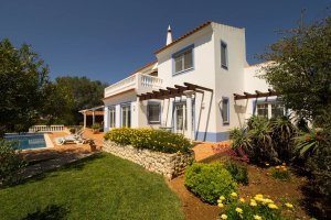 Villa Danina in Lagos nahe Strand Meia Praia Mediterraner Garten