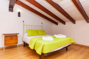 Quinta Goncalves komfortables Schlafzimmer mit Doppelbett obere Etage