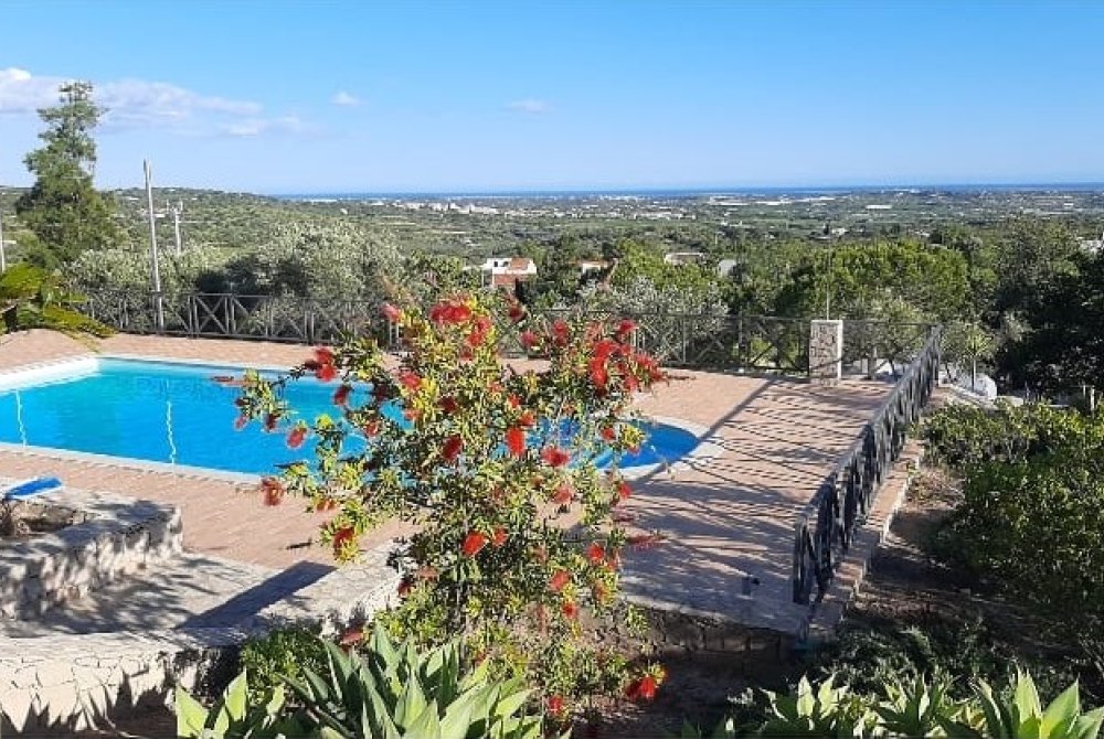 Aussicht bis zum Meer