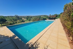 Pool mit Sonnenterrasse