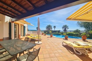 Villa Doce Vida privater Pool mit Meerblick und Blick auf Lagos