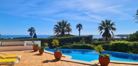Villa Doce Vida -  Ferienvilla mit Pool & Meerblick nahe Meia Praia Strand, Lagos Algarve