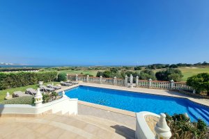 Villa Sanssouci pool and view
